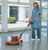 Three types of floor polishers from Hako